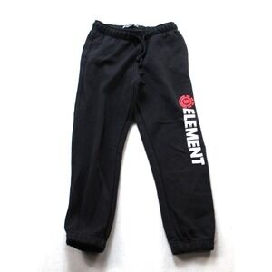 Element Boy Black Sweatpants Casual Drawstrings Size Small